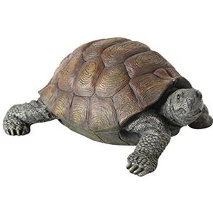 Schildpadfiguur, decoratieve figuur schildpad van kunsthars, ca. 34 cm x 25 cm x 14 cm