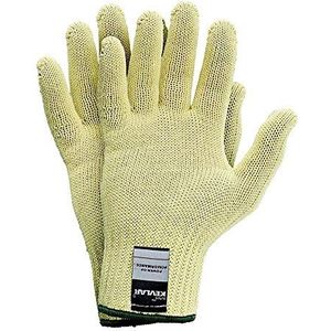 JS RJ-KEVLAR10 beschermende handschoenen, geel, 10 maten, 10 stuks