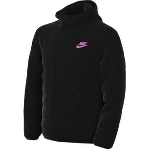 Nike Unisex Kids Jas K Nsw Low Synfl Jkt Adp, zwart/zwart/playful roze, FD2845-011, L
