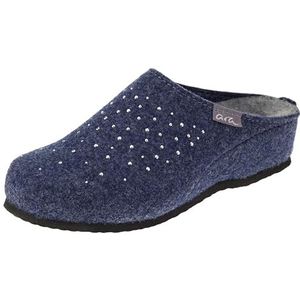 ARA Comfy Pantoffels voor dames, blauw, 36 EU