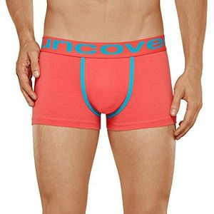 Uncover by Schiesser Heren Trunk Shorts Retroshorts, Rood (lichtrood 501), M