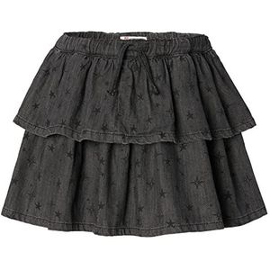 Noppies Kids Geweven rok voor meisjes en meisjes, Dark Grey Wash - P530, 140 cm