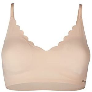 Skiny - Bustier - Zacht - Microvezel - Diepe V-hals - Uitneembare Pads