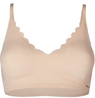 Skiny - Bustier - Zacht - Microvezel - Diepe V-hals - Uitneembare Pads
