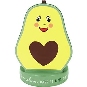 H:) PPY life Spaarpot motief ""avocado"" | figuurlijke spaarpot van Dolomiet, hoogte 15,5 cm | geschenk, decoreren | 47563