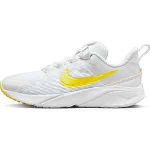 Nike Star Runner 4 NN (PS), sneakers, Summit White/Opti Yellow-Vivid SULF, 31,5 EU, Summit White Opti Yellow Vivid Sulf, 31.5 EU