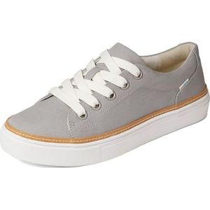 TOMS Dames 10016395 Sneaker, Motregen Grijs Canvas, 37.5 EU