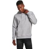 Build Your Brand - Raglan Sweat Hoody - Heather Grey - Heren Capuchonpullover