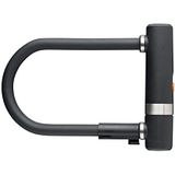Axa Bike D-Lock met beveiligingskabel 1x frameslot, zwart, eenheidsmaat