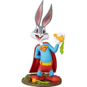 Lansay - Movie Maniacs-Bugs Bunny in Superman Looney Tunes-kostuum, verzamelfiguur en accessoires, filmfiguren, vanaf 12 jaar, 63600, meerkleurig
