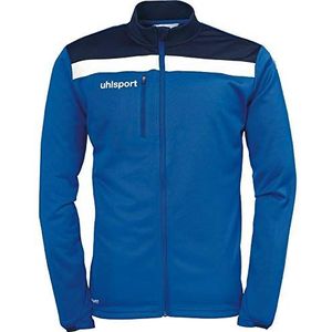 Uhlsport Offense 23 Poly Jacket voor heren, azuur/marineblauw/wit, XL