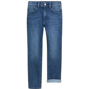 TOM TAILOR Matt extra skinny jeans voor jongens en kinderen met thermo-effect, 10119 - Used Mid Stone Blue Denim, 116