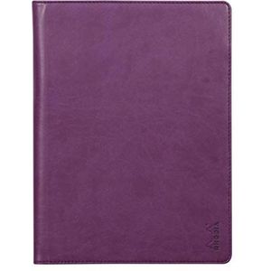 RHODIA Rhodiarama 216006C – brochure met brievenbakje en documentenmap nr. 16, violet – voor notitieblok of notitieboeken in het formaat A5 (17,5 x 23,5 cm) – Rhodiarama – hoogwaardig Italiaans leer