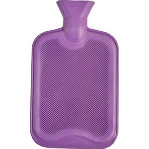 Vagabond Bags Ltd 2L geribbelde warmwaterkruik, lila