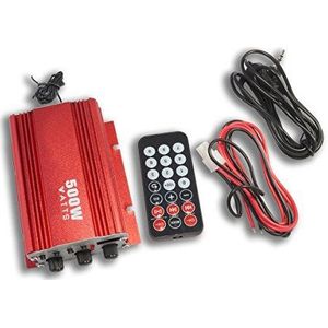 TEMPO DI SALDI Stereo-versterker 500 W 2 kanalen met afstandsbediening 12 V MP3 USB audio luidsprekers