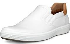 ECCO - SOFT 7 - Instappers - Bruin / Wit