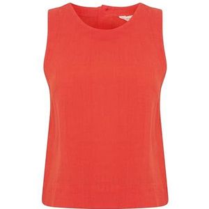 Part Two GerlindePW damesblouse regular fit, Mandarijn Rood, 40