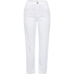 BRAX Dames Style Caro S vrijetijdsbroek, wit, normaal