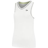 DUNLOP Club Tanktop voor Dames, Wit, S