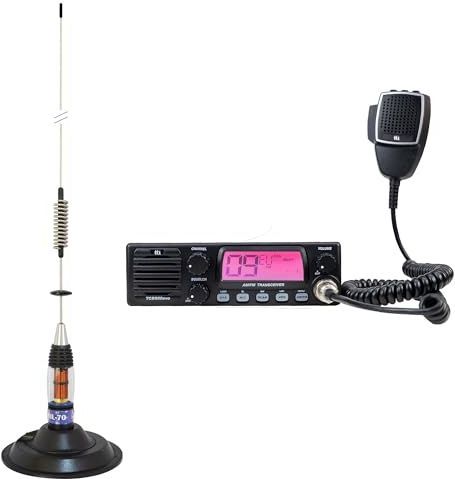 TTi - TCB-900 Evo - Radiostation - Met CB PNI ML70 Antenne - Lengte 70 cm
