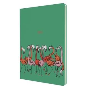 Collins Flourish A5 Week to View 2023 Dagboek - Flamingo's (FL153.52-23) - Complete planner, agenda en tijdschrift