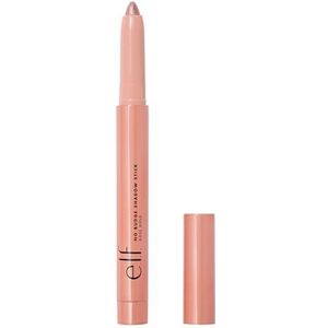 e.l.f. No Budge Shadow Stick, langhoudende, veegvaste metallic oogschaduw, Rose Gold, 1,6 g