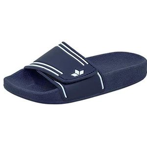 LICO - Coast V - Badslippers - Marineblauw - Synthetisch - Klittenbandsluiting