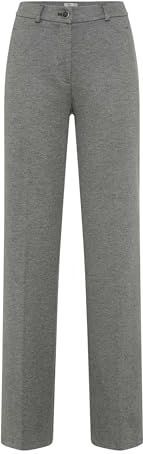 Raphaela by Brax Dames Peggy Flared Thermo Slim Klassieke broek, 06 grijs, 27W / 32L