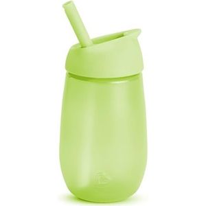 Munchkin Simple Clean Drinkbeker met rietjes, 296 ml, groen