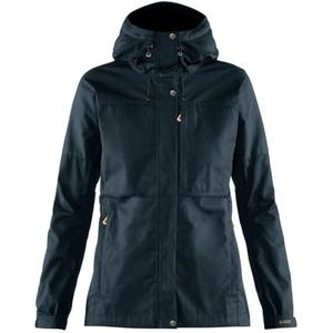 Fjällräven - Kaipak Jacket - Vrijetijdsjack - Blauw/Zwart - 65% Polyester, 35% Katoen