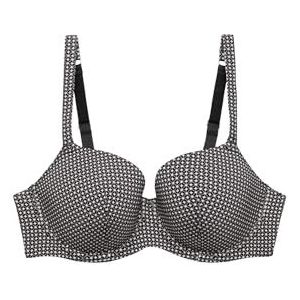 ESPRIT Gevoerde beha voor dames, Zwart (black 3), 75D