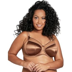 GODDESS Keira Full-cup beugelbeha, voor vrouwen met grote borsten, Kaneel, 105E