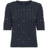 Onlsussi - Gebreide Pullover - O-hals - Korte Mouwen - Knit Fit