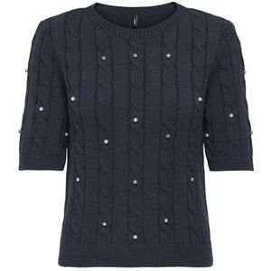 Onlsussi - Gebreide Pullover - O-hals - Korte Mouwen - Knit Fit