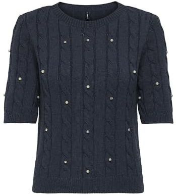 Onlsussi - Gebreide Pullover - O-hals - Korte Mouwen - Knit Fit