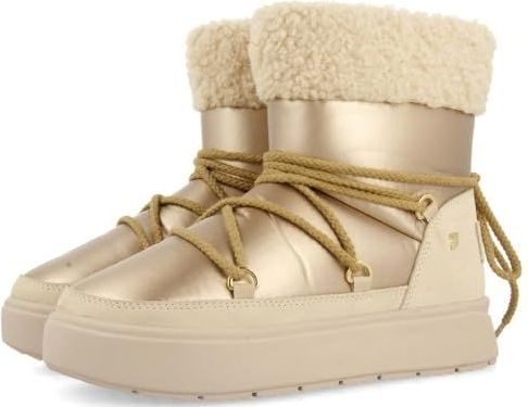 GIOSEPPO - Wolcott - Après Skilaarzen - Zandkleurig - Gevoerd met Bont