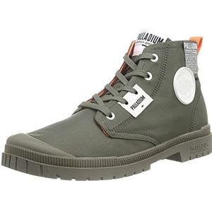 Palladium Uniseks Pampa Sp20 Overlab Sneaker Boots, Olijf, 40 EU