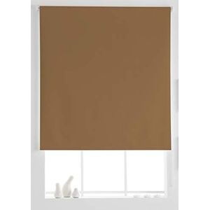 Estoralis Aral Rolgordijn transparant glad, polyester, tabaco, 110x230 cm