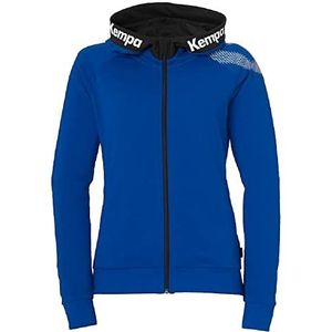 Kempa Trainingsjack voor dames en meisjes, sweatshirt, hoodie, pullover met capuchon