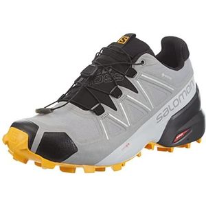 Salomon SPEEDCROSS GORE-TEX heren Hiking Shoe,Monument / Black / Saffron,44 EU