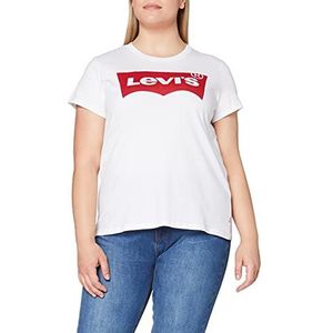 Levi's dames t-shirt The Perfect Tee, Wit, XL