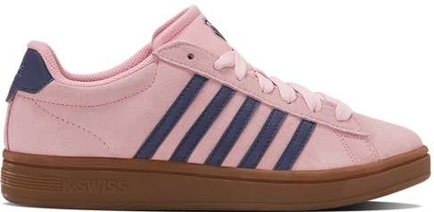 K-Swiss - COURT TIEBREAK II SDE - Sneakers - Orchid Pink/Blue Ribbon