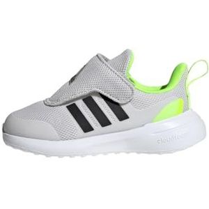 adidas FortaRun 2.0 Sneakers uniseks-baby, grey one/core black/lucid lemon, 23 EU