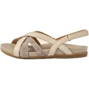 El Naturalista N5653 Zumaia, damessandalen, crème, maat 37, Crème, 37 EU