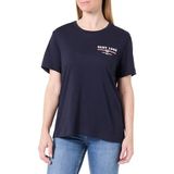 Gant - REG GRAPHIC SS T-SHIRT - T-shirt - Evening blue - Regular fit