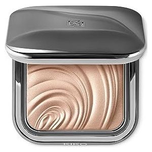 KIKO Milano Glow Fusion Intense Powder Highlighter 01 | Gezichtshighlighter In Poedervorm Met Een Lichtgevende En Zijdezachte Finish
