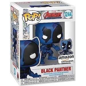 Funko Pop! Marvel: A60 - Comic Black Panther met Pin - Marvel Comics - Amazon Exclusief - Vinyl Collection-figuur - Cadeau-idee - Officiële Handelsgoederen - Speelgoed voor Kinderen en Volwassenen
