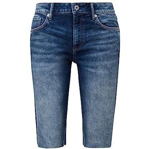 Q/S by s.Oliver Bermuda jeans voor dames, regular fit, Blau, 34