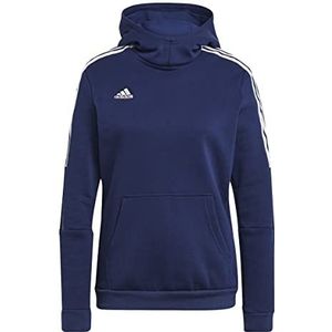Adidas TIRO21 SW HOODW sweatshirt met capuchon, Team Navy Blue, S/L dames