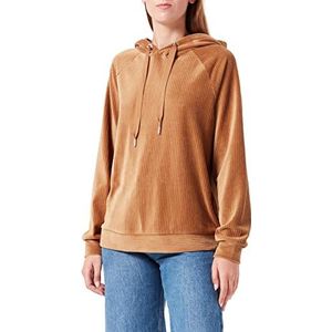 s.Oliver Dames 2121938 Sweatshirt met capuchon, bruin, 46